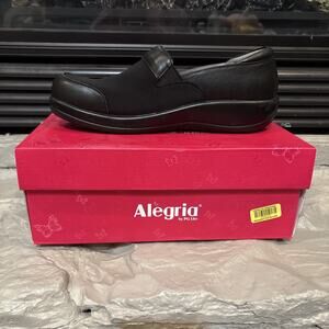 Alegria Keli By PG Lite: Women's Slip-On Black size 41 US 10-10.5 Comfort Easy